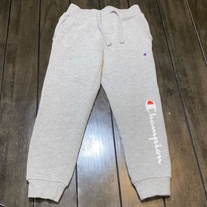 Champion grey Joggers Little Girls Size 6